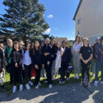 Wandertag Schülergruppe