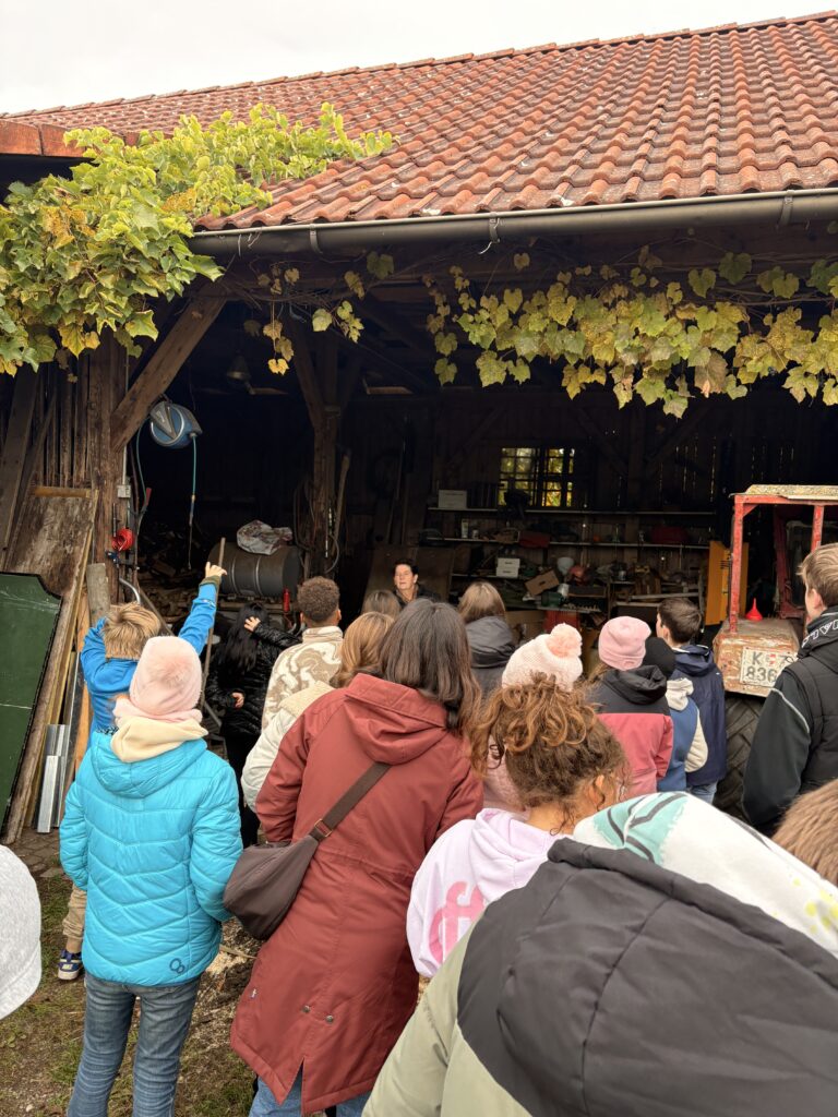 Besuch am Bauernhof Schifferl