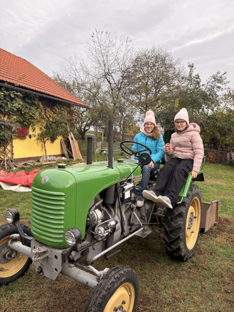 Besuch am Bauernhof Schifferl